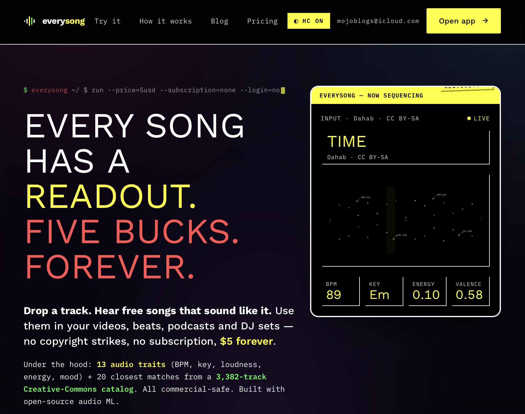everysong screenshot